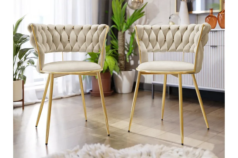 Garrick Armstol - Beige - Møbler - Stole & lænestole - Spisebordsstole & køkkenstole