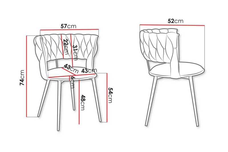 Garrick Armstol - Grå - Møbler - Stole & lænestole - Spisebordsstole & køkkenstole