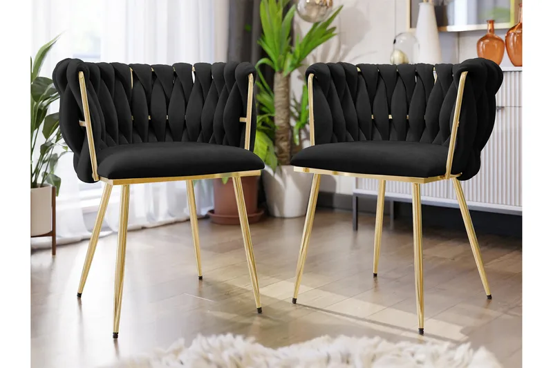 Garrick Armstol - Sort - Møbler - Stole & lænestole - Spisebordsstole & køkkenstole