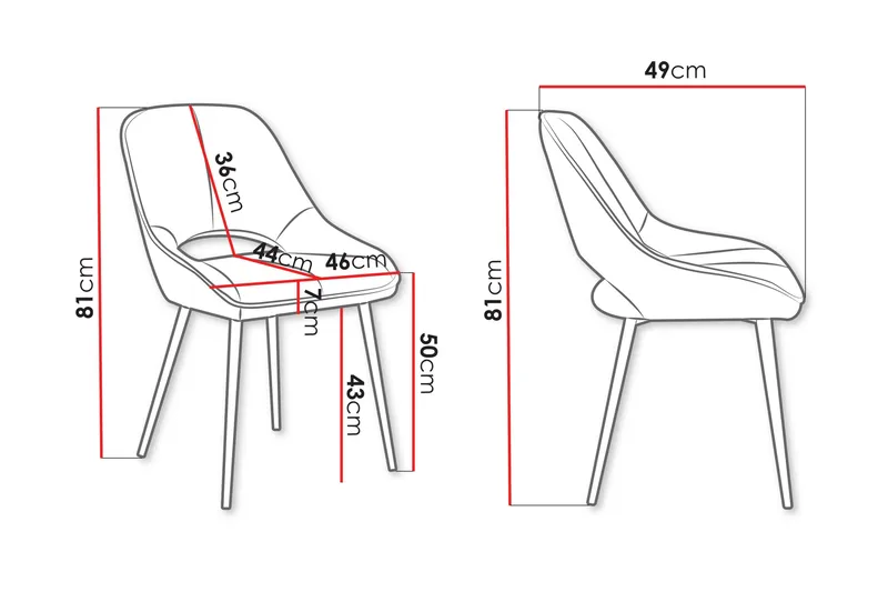 Garrick Spisestol - Beige - Møbler - Stole & lænestole - Spisebordsstole & køkkenstole