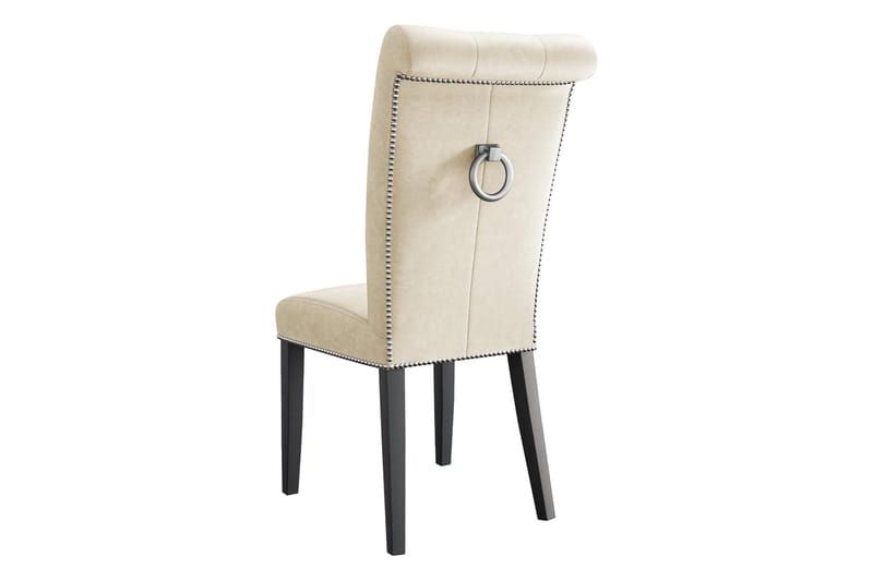 Garvin Spisebordsstol - Beige/Sort - Møbler - Stole & lænestole - Spisebordsstole & køkkenstole