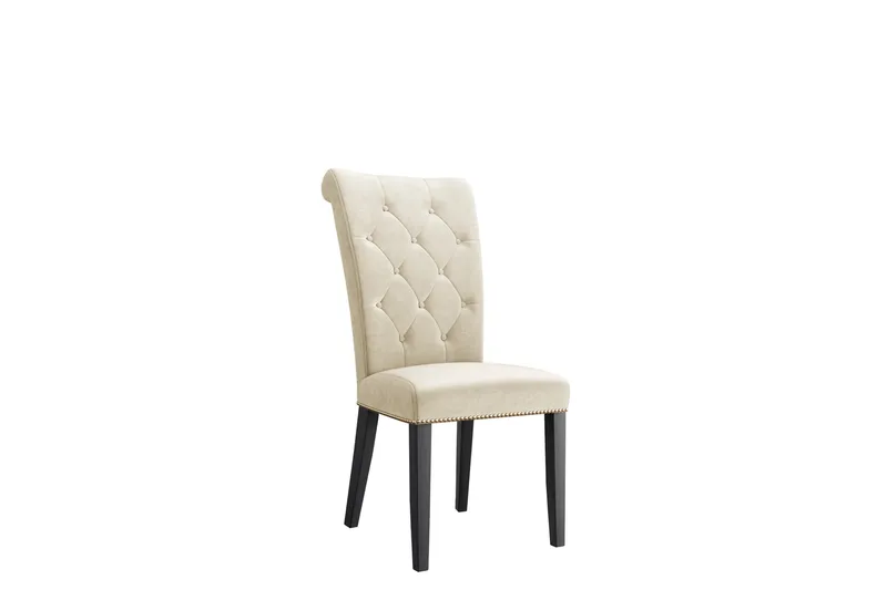 Garvin Spisebordsstol, Beige/Sort