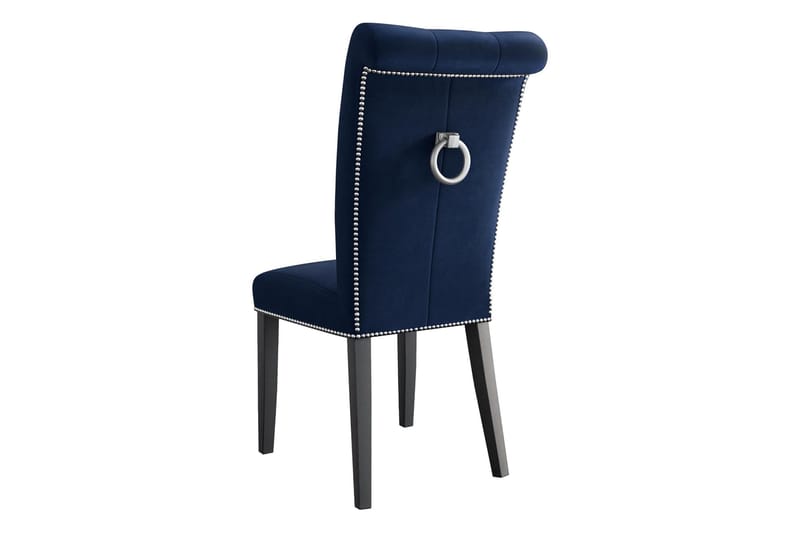 Garvin Spisebordsstol - Blå/Sort - Møbler - Stole & lænestole - Spisebordsstole & køkkenstole