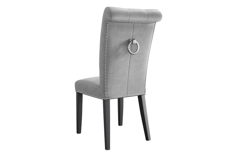 Garvin Spisebordsstol - Lys grå/Sort - Møbler - Stole & lænestole - Spisebordsstole & køkkenstole