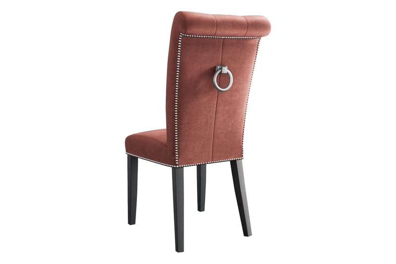 Garvin Spisebordsstol - Rosa/Sort - Møbler - Stole & lænestole - Spisebordsstole & køkkenstole