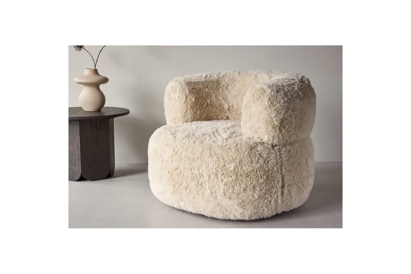 Gert Lænestol - Offwhite - Møbler - Stole & lænestole - Lænestole