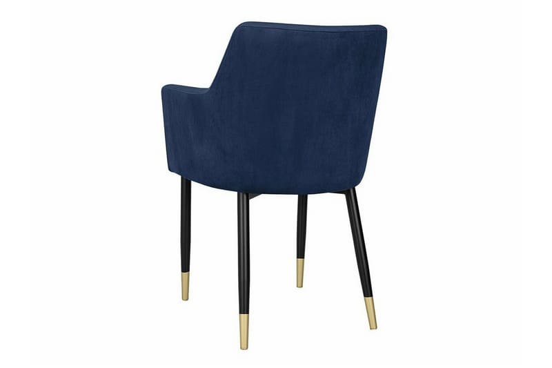 Glenarm Spisestol - Mørkeblå/Sort - Spisebordsstole & køkkenstole