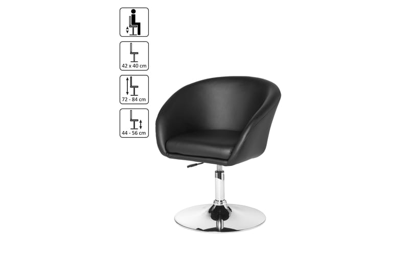 Goldi Skammel - Antracit - Møbler - Stole & lænestole - Barstole