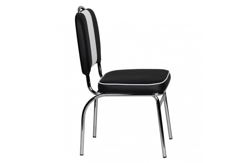 Gomti Skammel - Sort/Hvid - Møbler - Stole & lænestole - Spisebordsstole & køkkenstole