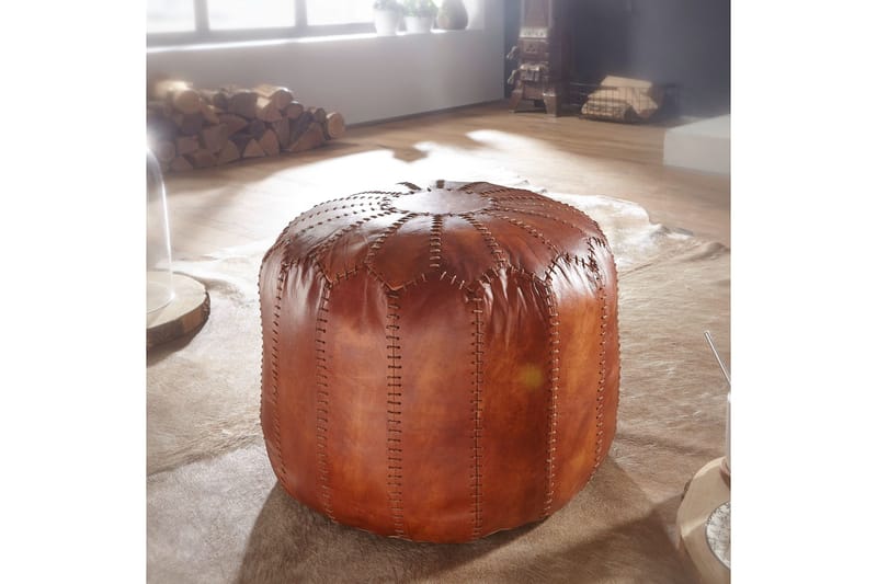 Gotam Skammel - Brun - Møbler - Stole & lænestole - Taburet & skammel - Ottoman