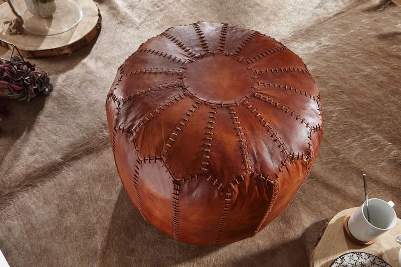 Gotam Skammel - Brun - Møbler - Stole & lænestole - Taburet & skammel - Ottoman