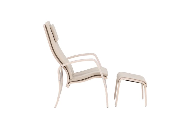 Grötö Lænestol - Lysegrå - Møbler - Stole & lænestole - Lænestole