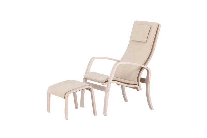 Grötö Lænestol - Lysegrå - Møbler - Stole & lænestole - Lænestole