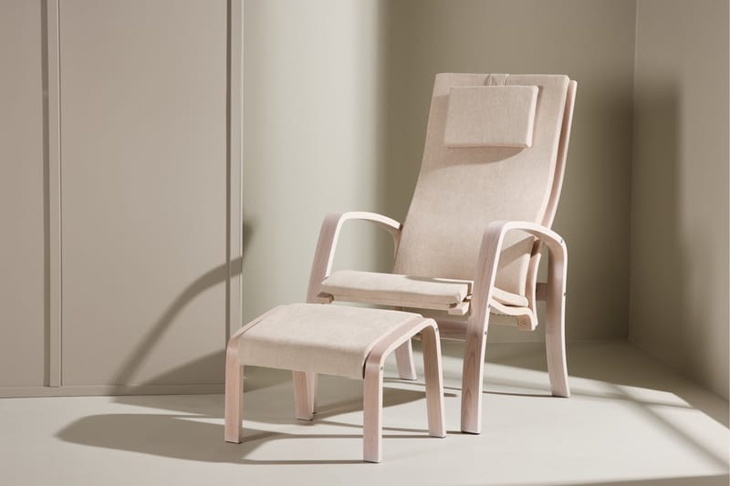 Grötö Lænestol - Lysegrå - Møbler - Stole & lænestole - Lænestole