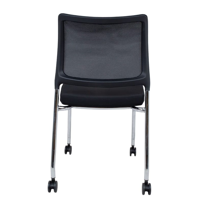 Guest Chair HOME4YOU - sort - Møbler - Stole & lænestole - Kontorstole & skrivebordsstole