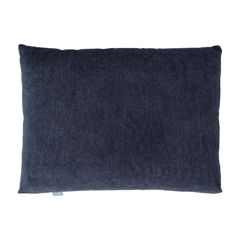 Gulvpude HOME4YOU Lord 60x80x16 cm Sort - sort - Møbler - Stole & lænestole - Sækkestol