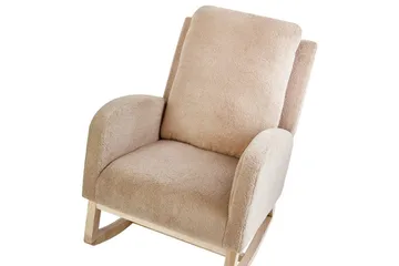 Gyngestol Alsta - Beige, brun - Møbler - Stole & lænestole - Lænestole