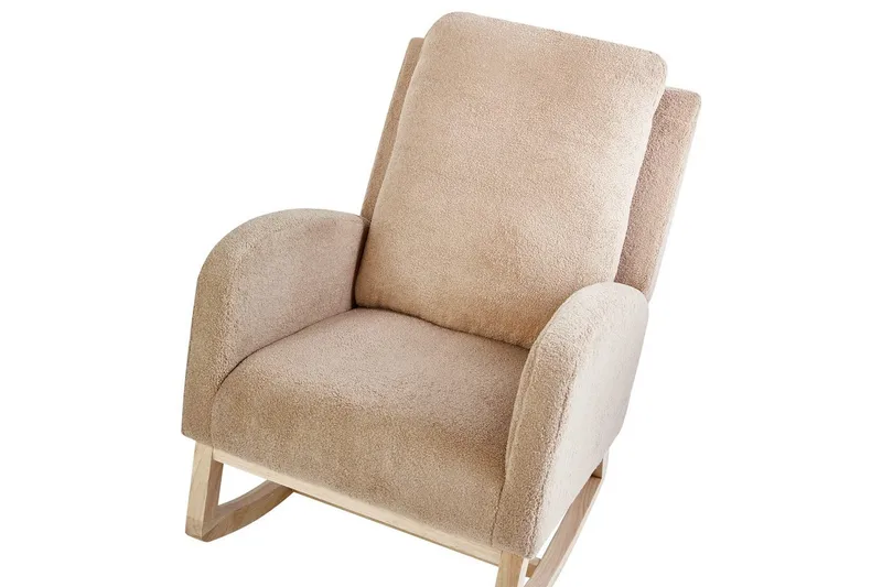 Gyngestol Alsta - Beige, brun - Møbler - Stole & lænestole - Lænestole