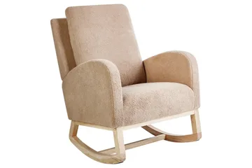 Gyngestol Alsta - Beige, brun - Møbler - Stole & lænestole - Lænestole