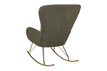 Gyngestol Anaset - Grønt, guld - Møbler - Stole & lænestole - Lænestole