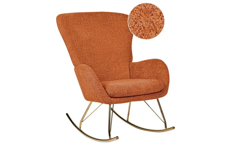Gyngestol Anaset, Orange/guld