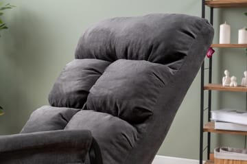 Gyngestol Atelier Del Sofa Lena Single (60 x 60 x 70 cm) Grå - Møbler - Stole & lænestole - Lænestole