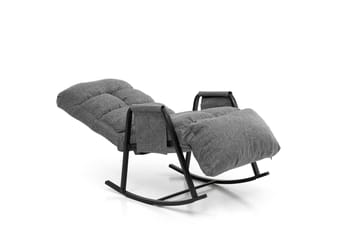 Gyngestol Atelier Del Sofa Lena Single (60 x 60 x 70 cm) Lysegrå - Lysegrå - Møbler - Stole & lænestole - Gyngestol