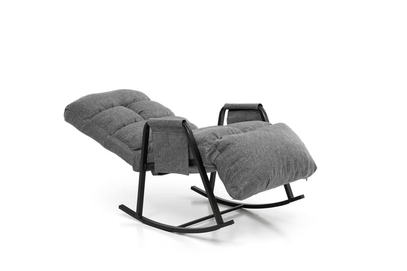 Gyngestol Atelier Del Sofa Lena Single (60 x 60 x 70 cm) Lysegrå - Lysegrå - Møbler - Stole & lænestole - Gyngestol