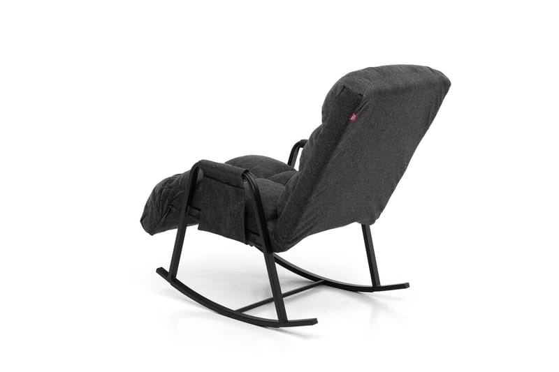 Gyngestol Atelier Del Sofa Lena Single (60 x 60 x 70 cm) Mørkegrå - Mørkegrå - Møbler - Stole & lænestole - Gyngestol