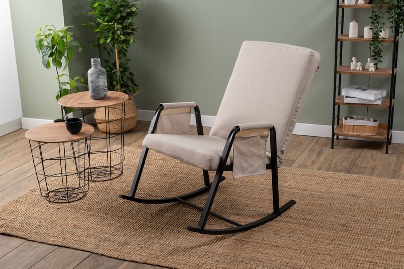 Gyngestol Atelier Del Sofa Oden Single (60 x 50 x 65 cm) Creme - Møbler - Stole & lænestole - Gyngestol