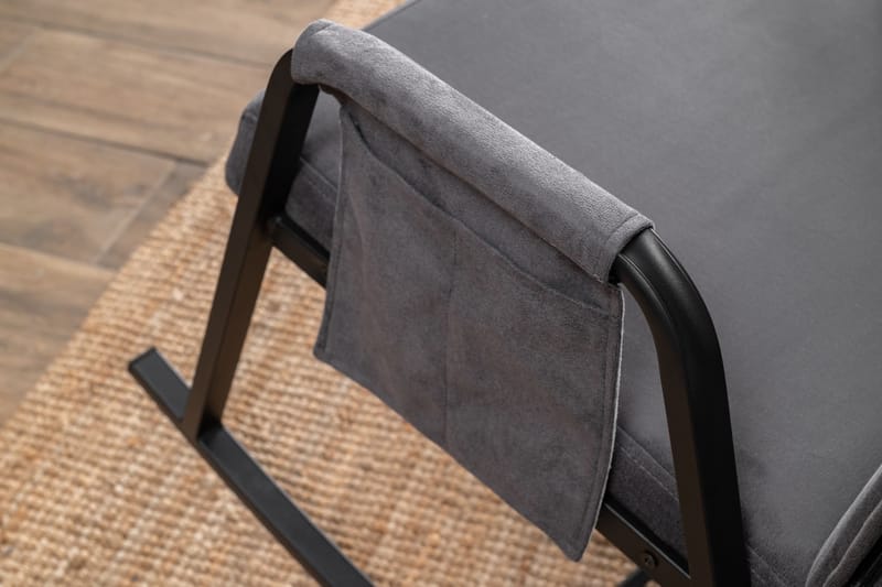Gyngestol Atelier Del Sofa Oden Single (60 x 50 x 65 cm) Grå - Møbler - Stole & lænestole - Gyngestol