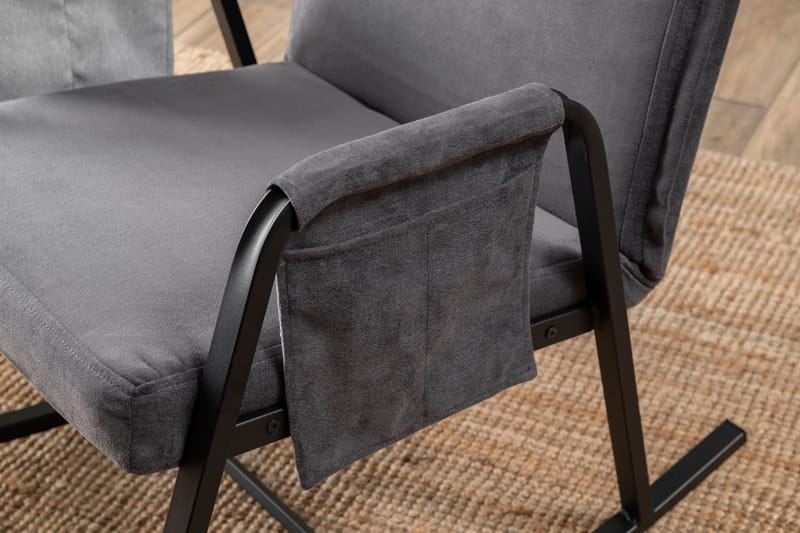 Gyngestol Atelier Del Sofa Oden Single (60 x 50 x 65 cm) Grå - Møbler - Stole & lænestole - Gyngestol