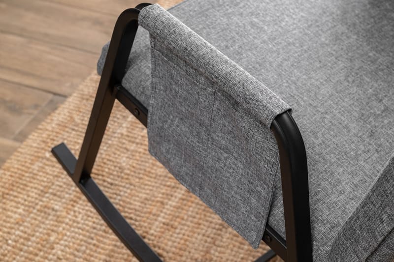 Gyngestol Atelier Del Sofa Oden Single (60 x 50 x 65 cm) Lysegrå - Lysegrå - Møbler - Stole & lænestole - Gyngestol