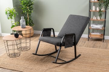 Gyngestol Atelier Del Sofa Oden Single (60 x 50 x 65 cm) Mørkegrå - Mørkegrå - Møbler - Stole & lænestole - Gyngestol