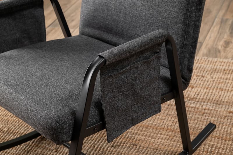 Gyngestol Atelier Del Sofa Oden Single (60 x 50 x 65 cm) Mørkegrå - Møbler - Stole & lænestole - Gyngestol
