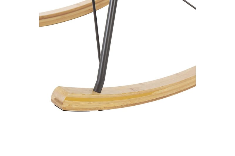 Gyngestol Ellan - Beige, sort, lyst træ - Møbler - Stole & lænestole - Lænestole