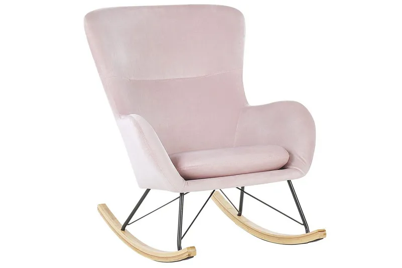 Gyngestol Ellan, Rosa, sort, lyst træ