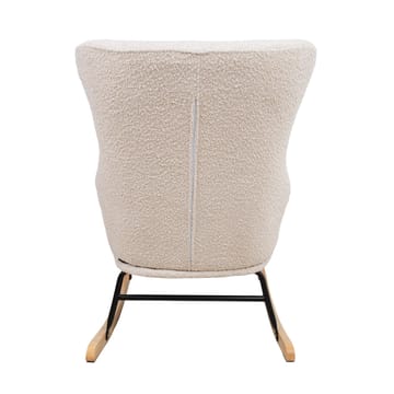 Gyngestol HOME4YOU Romy Beige - Beige - Møbler - Stole & lænestole - Gyngestol
