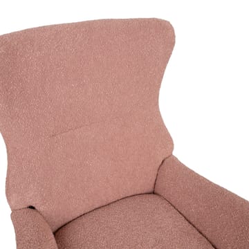 Gyngestol HOME4YOU Romy Pink - Pink - Møbler - Stole & lænestole - Gyngestol
