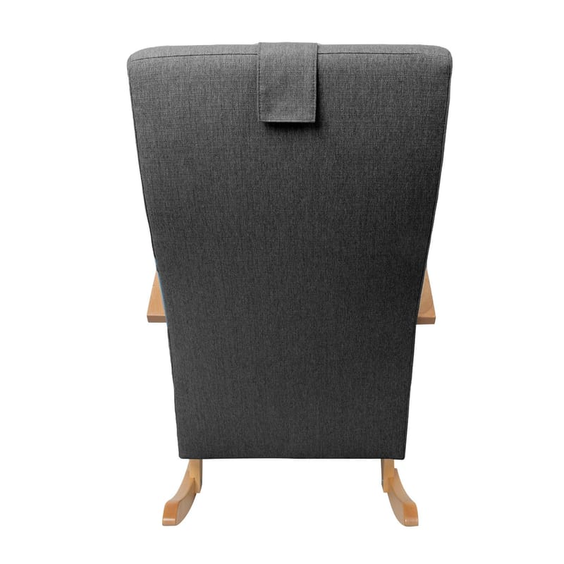 Gyngestol HOME4YOU Venla Mørkegrå - Mørkegrå - Møbler - Stole & lænestole - Gyngestol