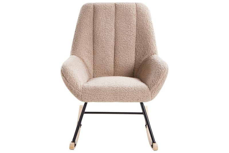 Gyngestol Kinno - Beige, sort, brun - Møbler - Stole & lænestole - Lænestole
