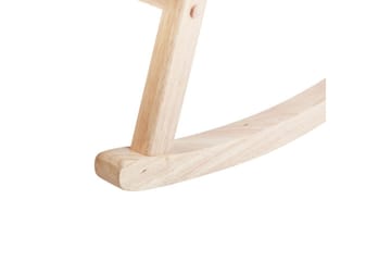 Gyngestol Leknes - Hvid, brun - Møbler - Stole & lænestole - Lænestole