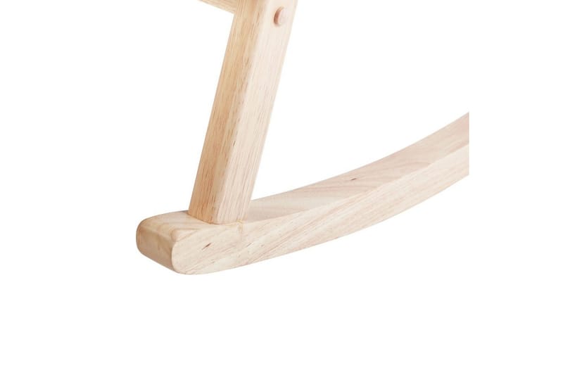 Gyngestol Leknes - Hvid, brun - Møbler - Stole & lænestole - Lænestole
