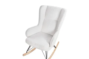 Gyngestol Luoma - Hvid, sort, brun - Møbler - Stole & lænestole - Lænestole