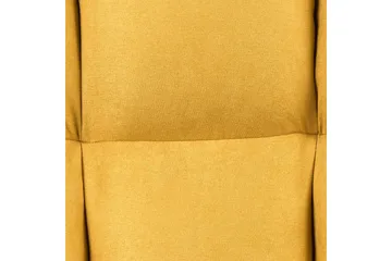 Gyngestol Oulu - Gul, sort, lyst træ - Møbler - Stole & lænestole - Lænestole