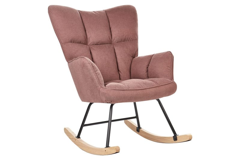 Gyngestol Oulu, Rosa, sort, lyst træ, Rosa, Sort, Lys Træ