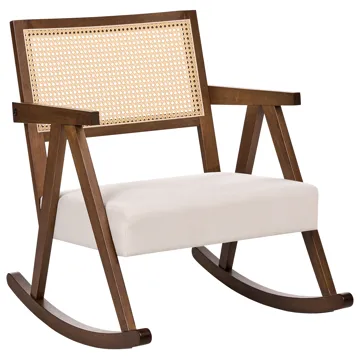 Gyngestol Rya - Brun, lys beige - Møbler - Stole & lænestole - Gyngestol