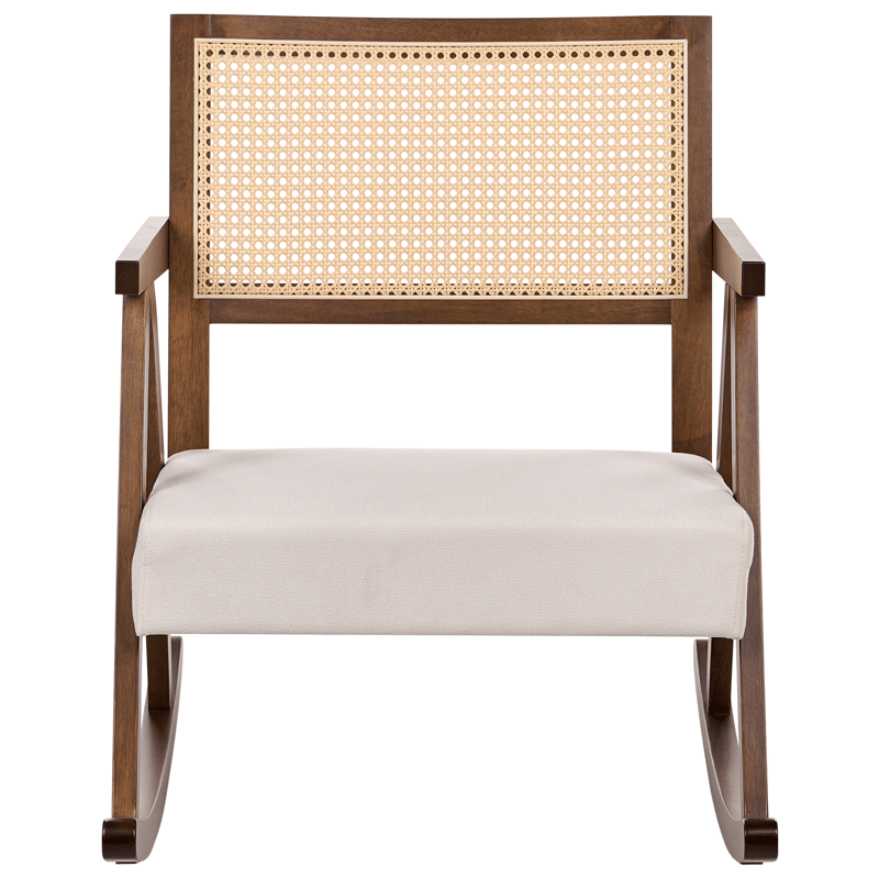 Gyngestol Rya - Brun, lys beige - Møbler - Stole & lænestole - Gyngestol