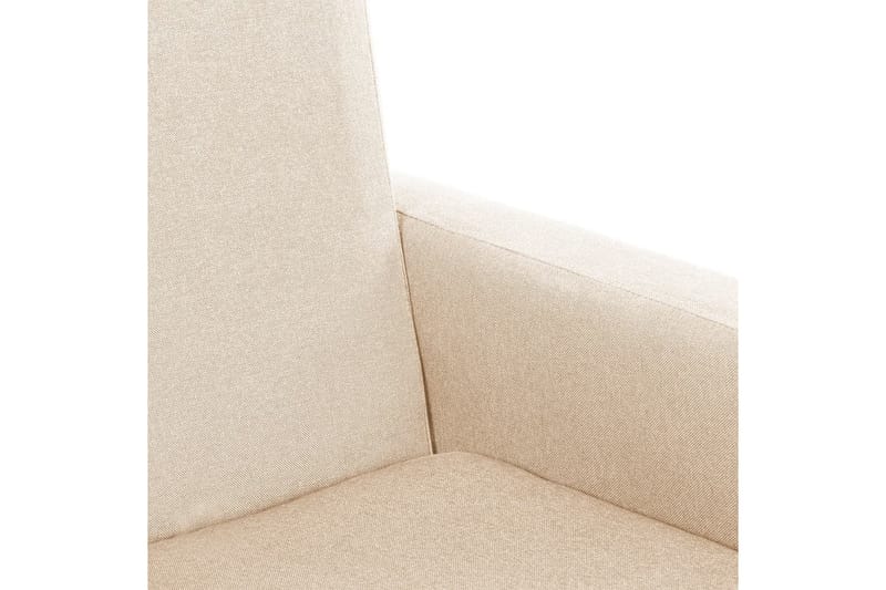 gyngestol stof cremefarvet - Creme - Møbler - Stole & lænestole - Gyngestol