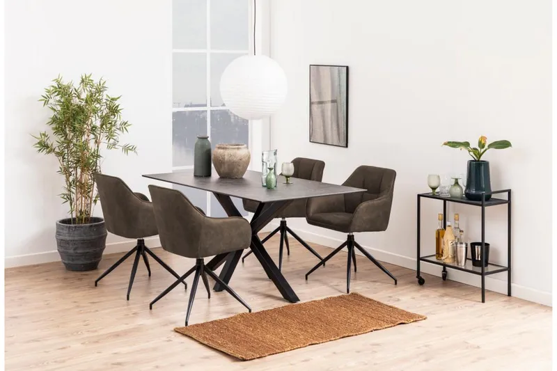 Harford Lænestol - Brun - Møbler - Stole & lænestole - Spisebordsstole & køkkenstole